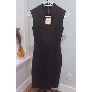 Tags Still On Small Rolla Coster  Womens Dress Gray Zip Up Tank Dress